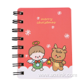 Mini Portable Christmas Gift Christmas Coil Notepad